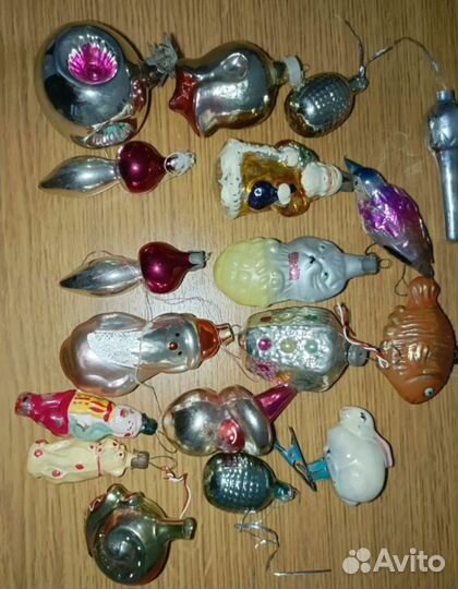 Елочные игрушки СССР