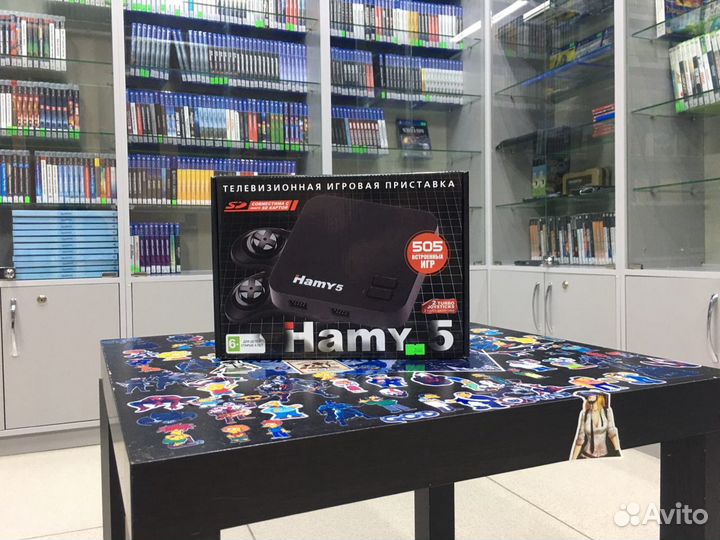 Игровая приставка Hamy5 с 505 играми Sega + Dendy