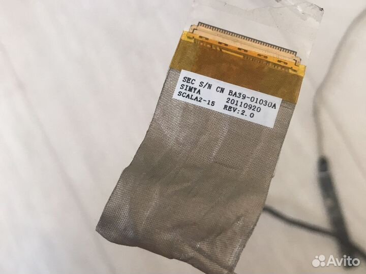 Шлейф матрицы для ноутбука Samsung RV515, RV520