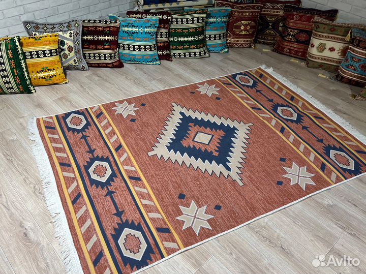 Ковры килим оптом с фабрики сканди этно бохо эко