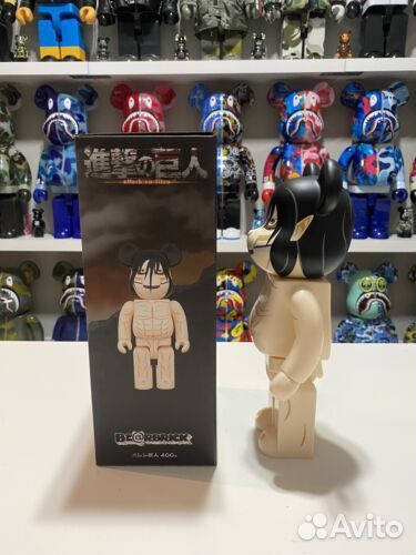 Bearbrick Атака Титанов Eren Titan 28см