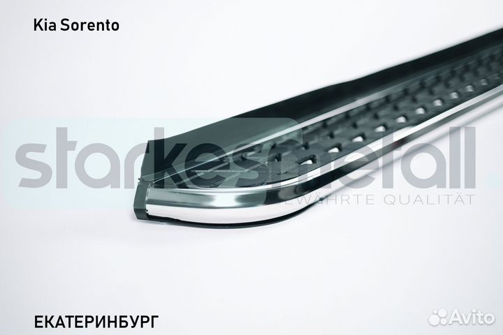 Подножки Kia Sorrento TOR