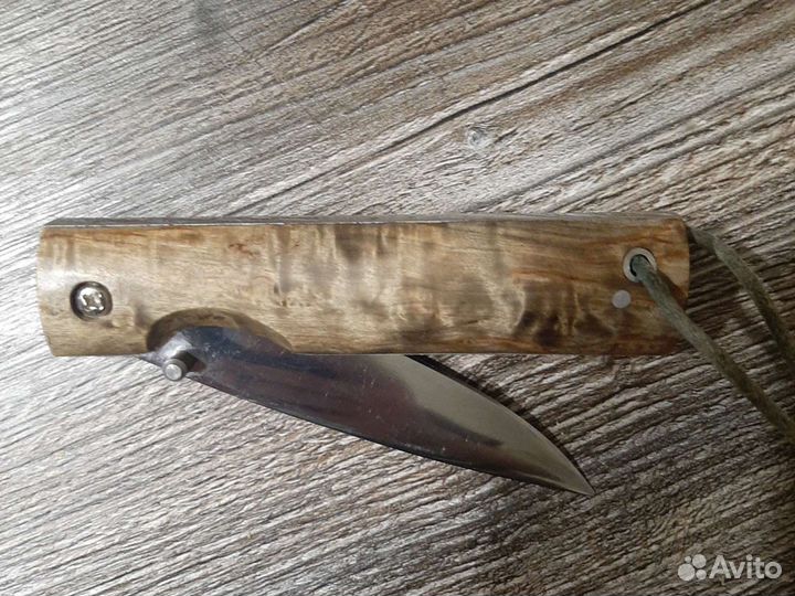 Купить якутский нож складной,ручной работы,материа
