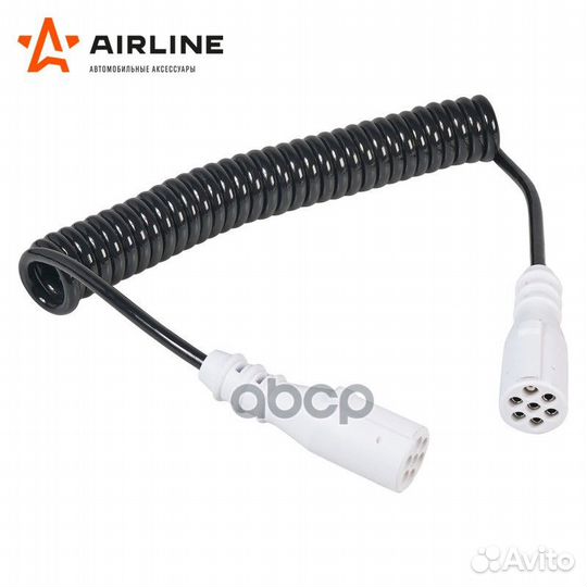 Кабель прицепа 24В тип-S 7 контактов 4,5м (лито