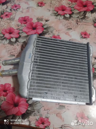 Радиатор печки на chevrolet lanos