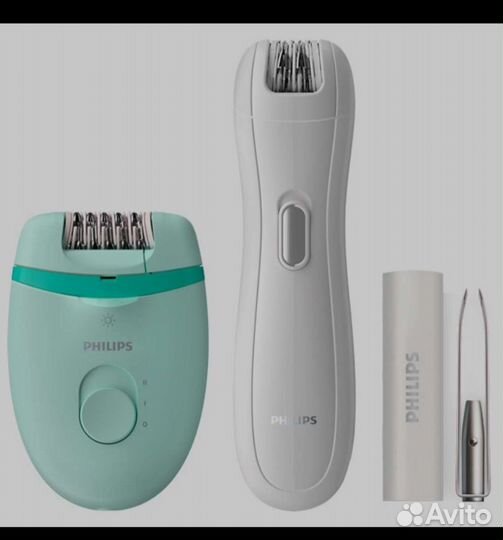 Набор Philips эпилятор + мини-эпилятор