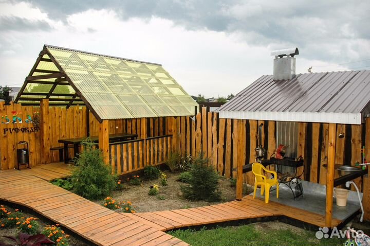 Русская баня на дровах «сказка»