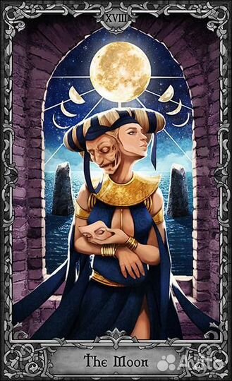 Карты Таро The World of Visions Tarot 12cm, Taroteca / Мир Видений 12 см черный срез 63821