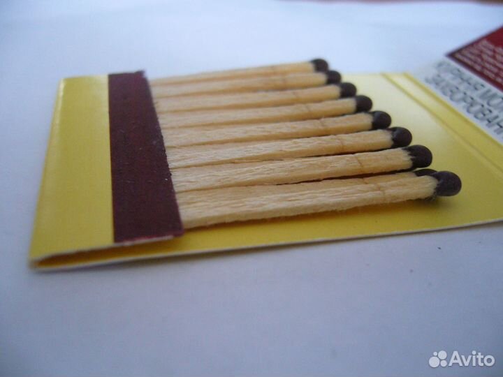 Спички отрывные декоративные обычного размера