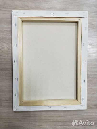 Холст на подрамнике грунтованный