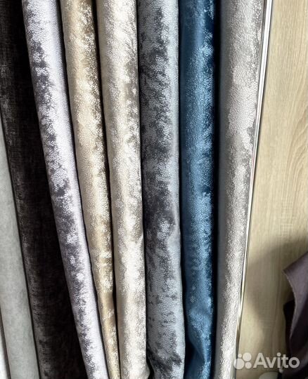 Замша premium Шторы портьеры Пошив