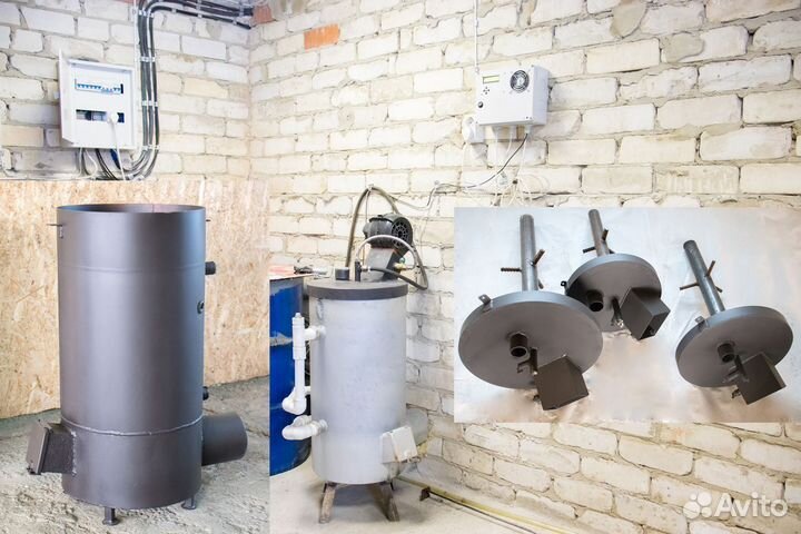 Котел на отработке