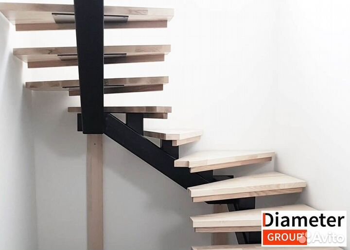 Изготовление сварной лестницы в стиле модерн