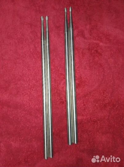 Палочки металлические барабанные пэд