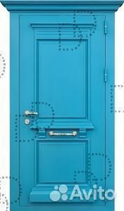 Парадная металлическая дверь с термо DD-134