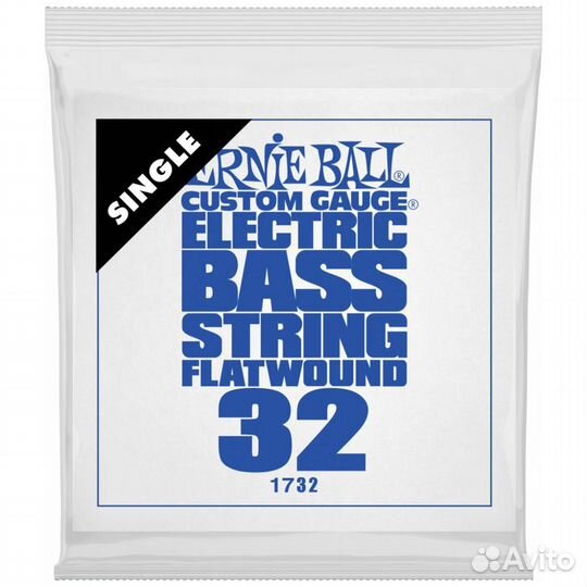 Ernie ball 1732 Flatwound.032 - Струна одиночная