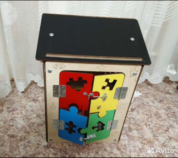 Бизиборд домик большой