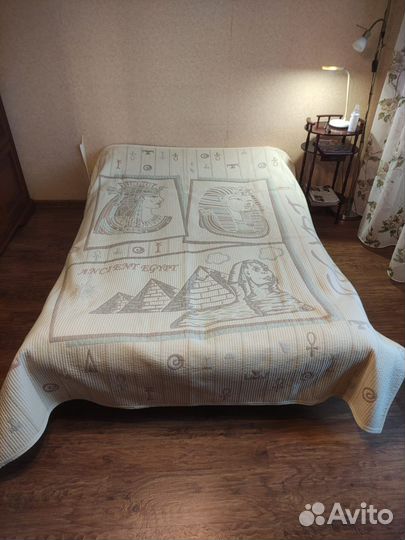 Покрывало плед хлопок 100 размер 1.8х2.3