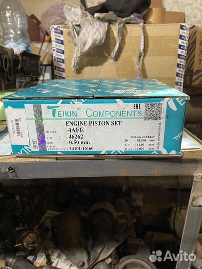 Поршня 4a-fe