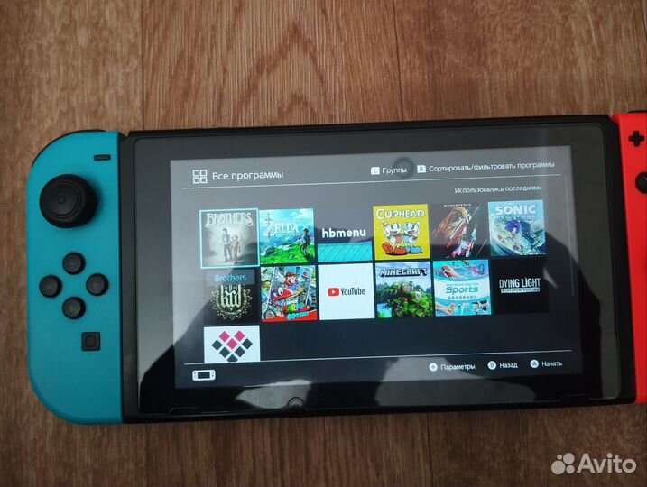 Nintendo switch 128gb прошитый