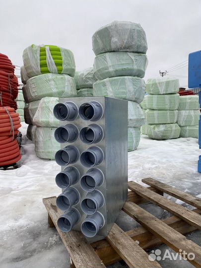 Коллектор с регулировкой потока воздуха