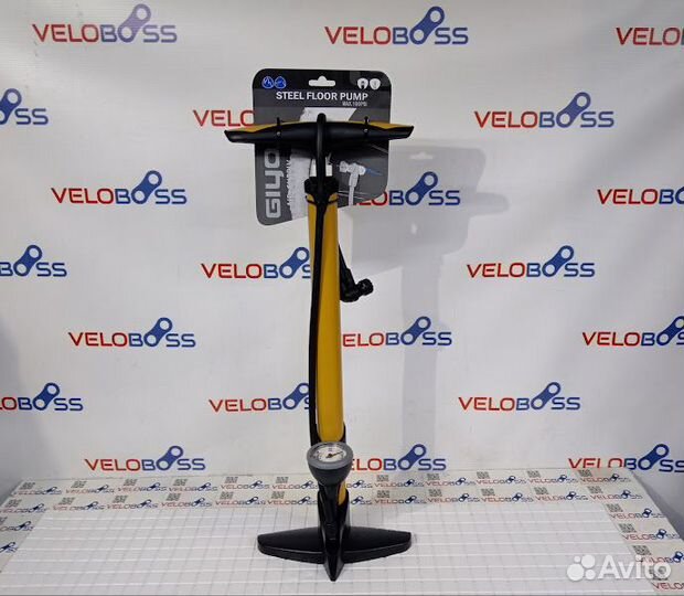 Насос напольный с манометром giyo GF-33P