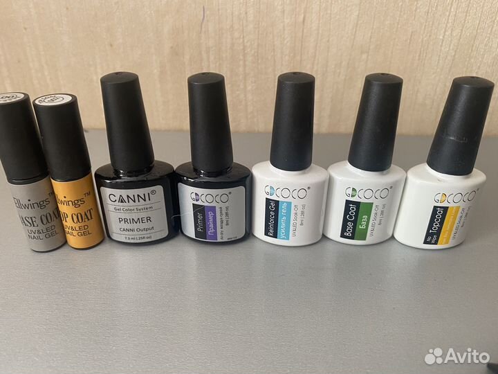 Лампа наклейки гель база для маникюра