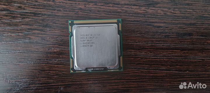 Процессор intel core i5 760 2.8 ghz