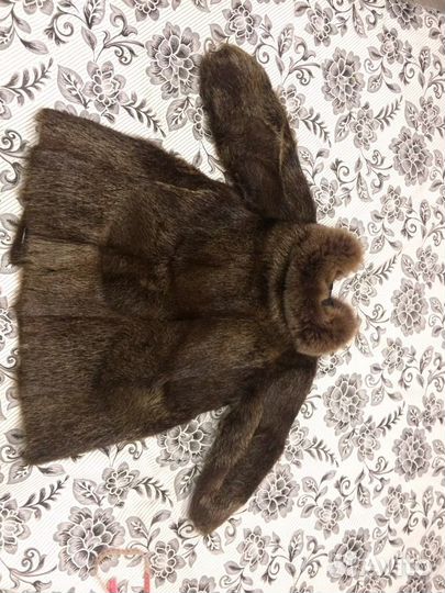 Шуба нутрия для девочки