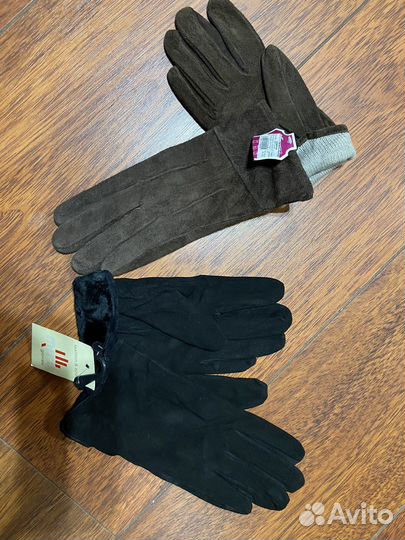 Перчатки Кожа 100