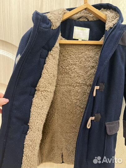 Пальто детское для мальчика 128 см