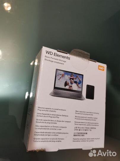 Внешний жесткий диск WD 4TB