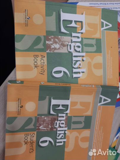 Учебник English + тетрадь просвещение