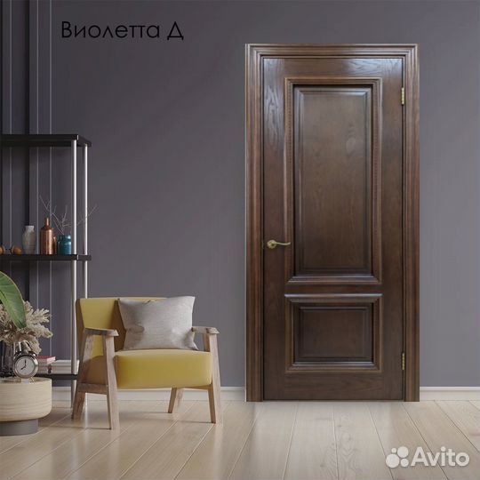 Двери межкомнатные шпон дуба