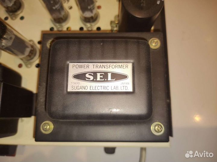 Усилитель ламповый S.E.L.& Pioneer SX-304b 1968год