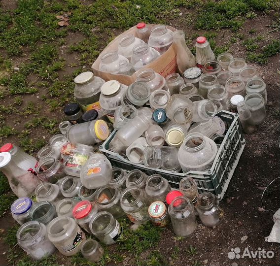Банки стеклянные от 3 литровый до 280 граммах о