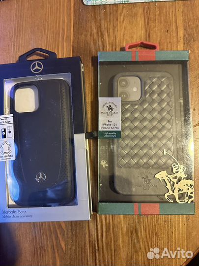 Чехол Mercedes iPhone 12,12 Pro, новый