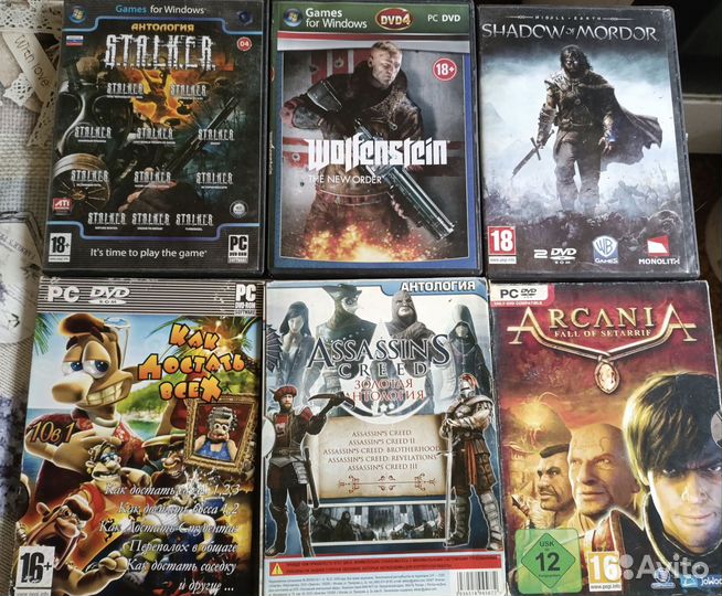 Игры для пк на дисках