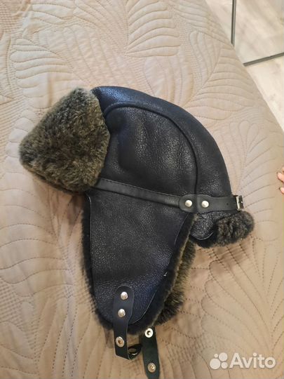 Мужская шапка ушанка