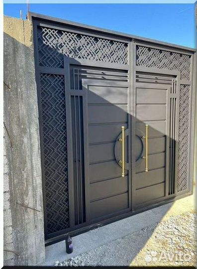 Ворота ковка