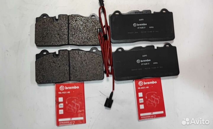 Тормозные колодки Ferrari 458