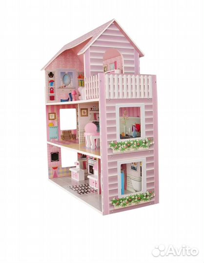 Кукольный домик с мебелью