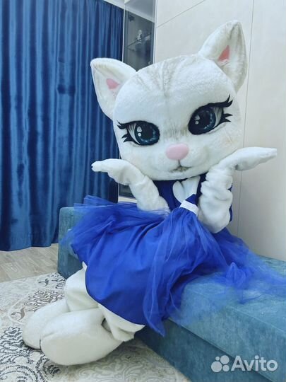 Аниматор. Поздравить. Ростовая кукла. Кошка мишка