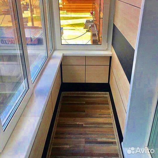 Остекление балконов / окна пвх