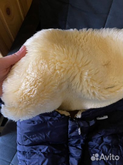 Зимний конверт в коляску на овчине