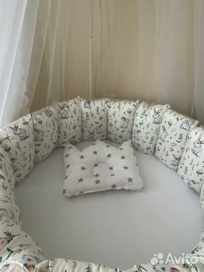 Матрас детский круглый