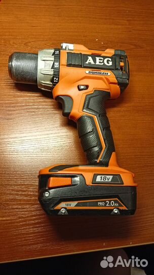 Шуруповерт AEG BS18C2BL