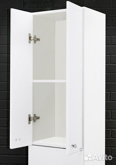 Пенал напольный 40 Классик с верхним ящиком В1 айс