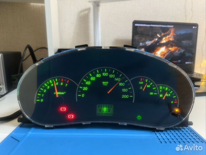 Комбинация приборов приора VDO без CAN