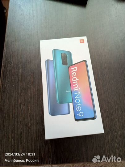 Xiaomi Redmi Note 9, 6/128 ГБ